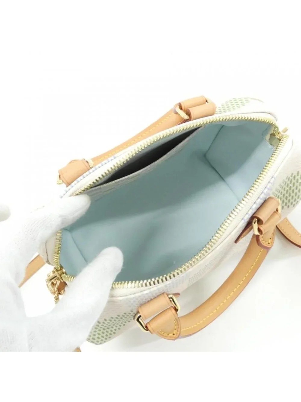 Louis Vuitton Damier Licious Speedy Bandouliere 20 Boston